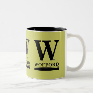 Taza del logotipo de Wofford