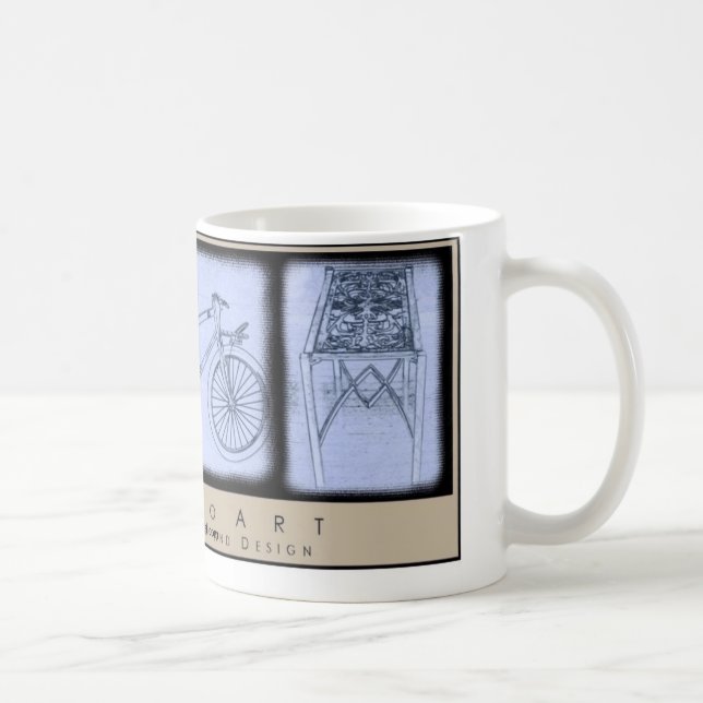 Taza del logotipo del arte de Babaloo (Derecha)