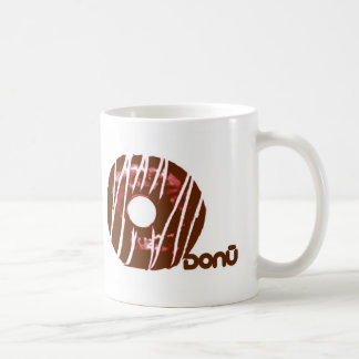 taza del logotipo del donu