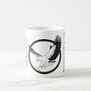 Taza del logotipo del Mar-EagleCAM