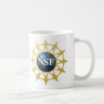 Taza del logotipo del National Science Foundation<br><div class="desc">Taza (NSF) del logotipo del National Science Foundation: La inversión de América en el futuro</div>