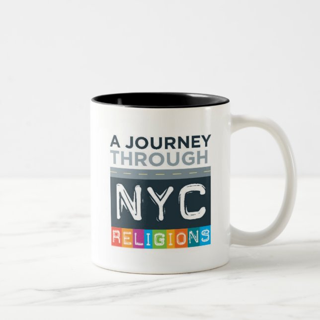 Taza del logotipo del viaje (Derecha)