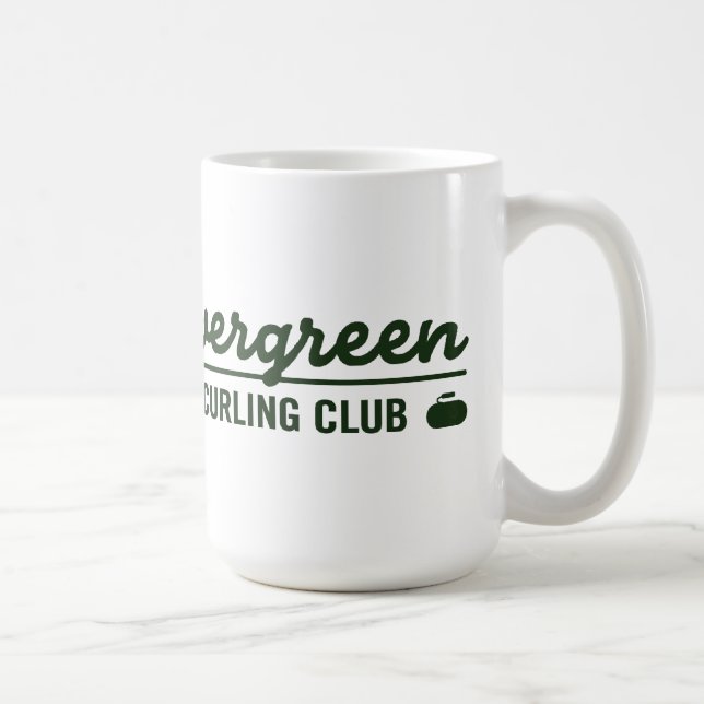 Taza del logotipo y de la ligadura (Derecha)