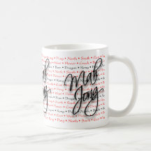 Taza del Mah Jongg