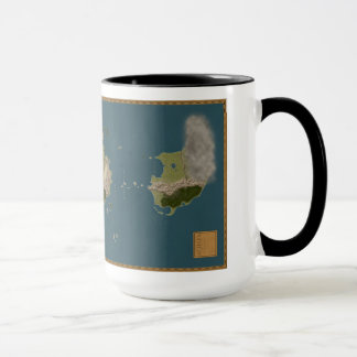 Taza del mapa de Achaean