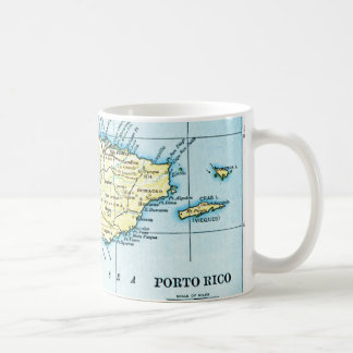 Taza del mapa de Puerto Rico