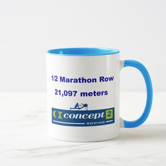 Taza del maratón del 1/2 (Derecha)