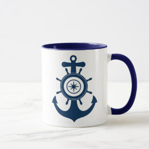 Taza del marinero del ancla
