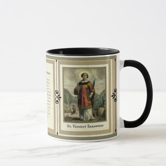 Taza del mártir del diácono del St. Vincent (Derecha)