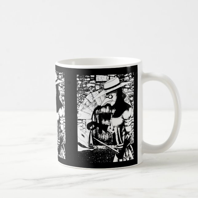Taza del médico de la plaga (Derecha)