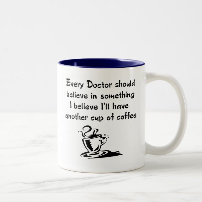 Taza del médico para los amantes del café (Derecha)