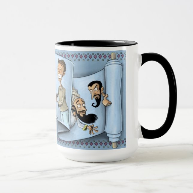 taza del megillah del purim (Derecha)