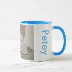 Taza del mejor amigo de Petey que espera para