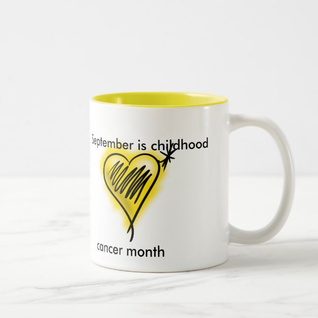 Taza del mes del cáncer de la niñez (Derecha)