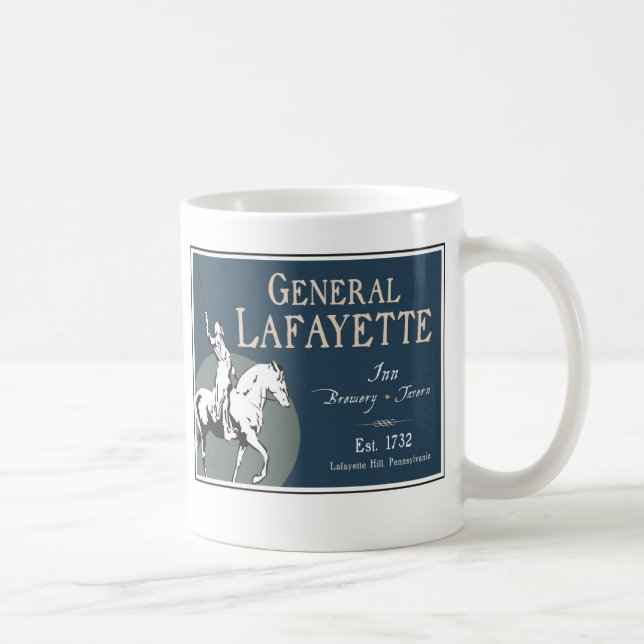 Taza del mesón de general Lafayette (Derecha)