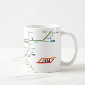 Taza del metro de Milano