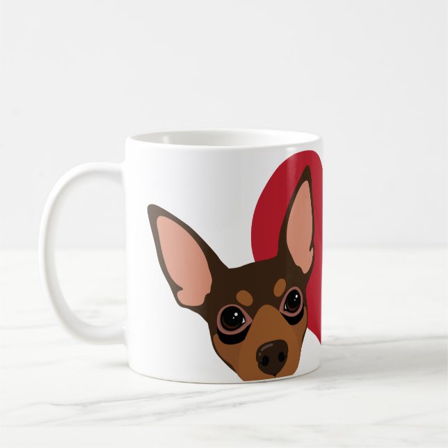 Taza del MINUTO del PIN de café clásica ORGULLOSO (Izquierda)