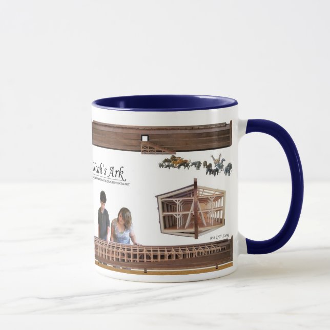 Taza del modelo de la arca del ` s de Noah (Derecha)