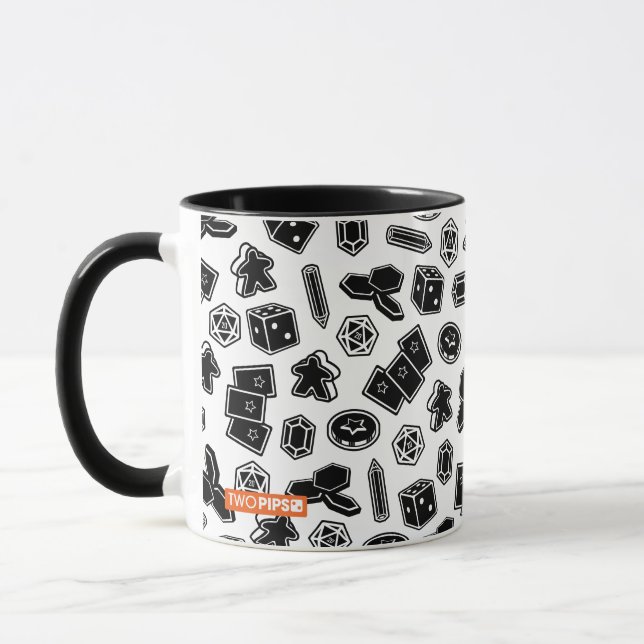 Taza del modelo del juego de mesa (Izquierda)