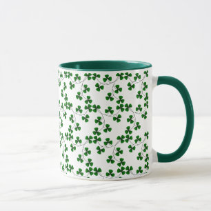 Taza del modelo del trébol
