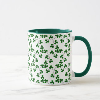 Taza del modelo del trébol