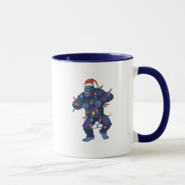 Taza del mono bailarín | Taza de café divertida