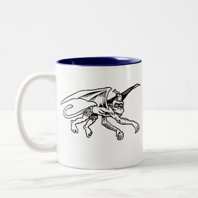 Taza del mono ningún logotipo (Izquierda)