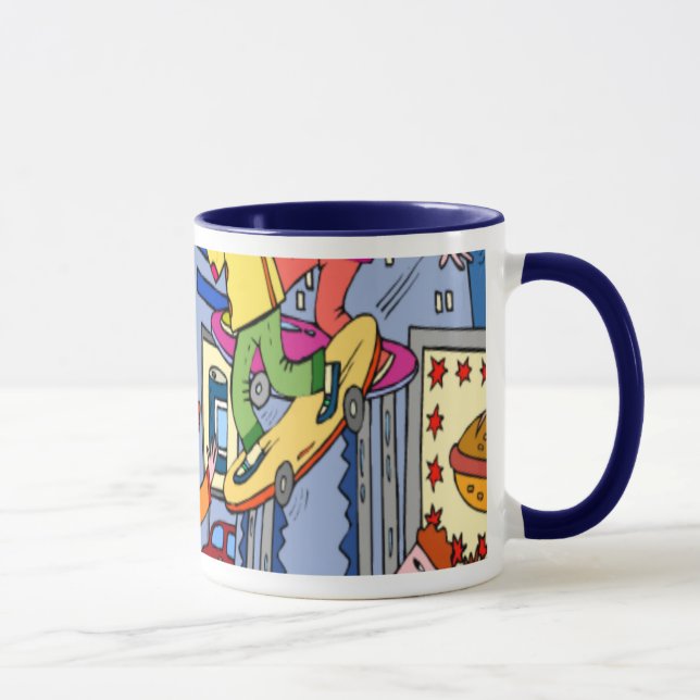 Taza del monopatín (Derecha)