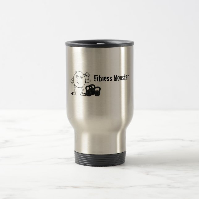 Taza del monstruo de la aptitud (Centro)