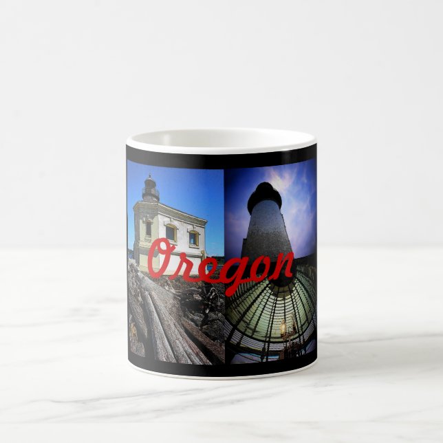 Taza del montaje del faro de Oregon - modificada (Centro)