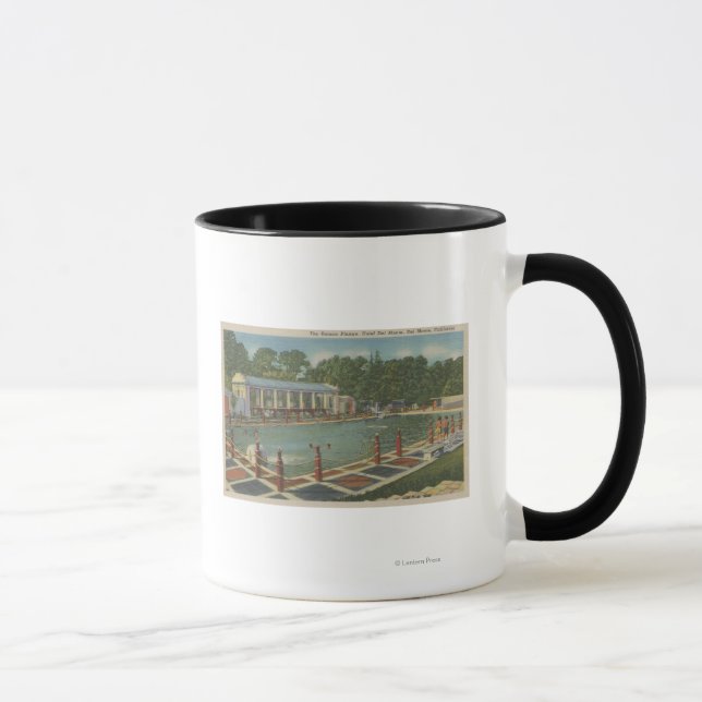 Taza Del Monte, CA - La Plunge Romana en el Hotel (Derecha)