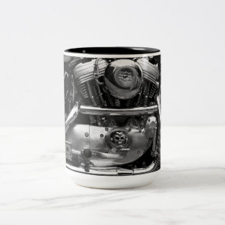 Taza del motor de la moto