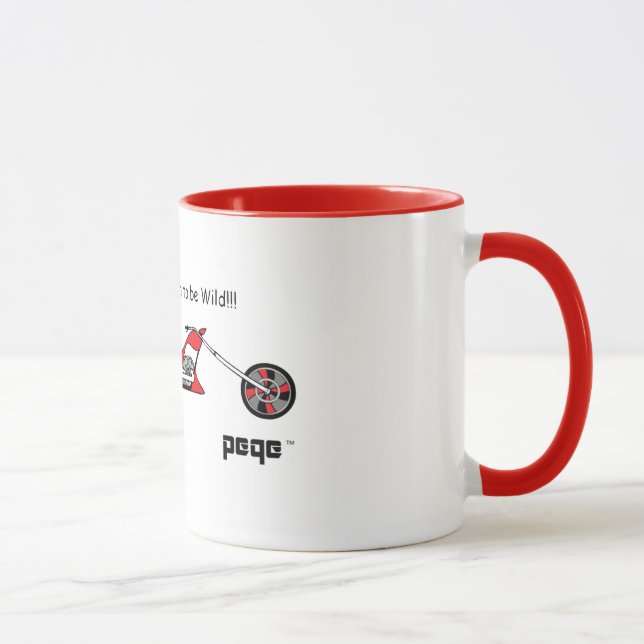 Taza del motorista de PEQE (Derecha)