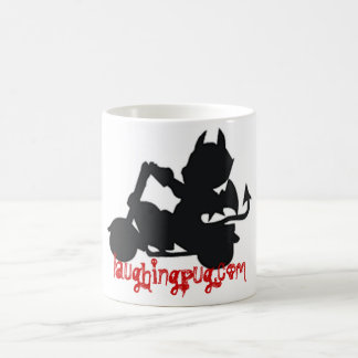 Taza del motorista del diablo