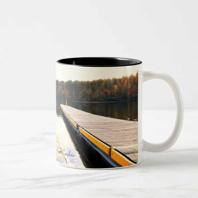 Taza del muelle del barco del lago mayo (Derecha)