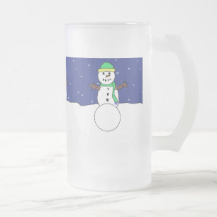 Taza del muñeco de nieve