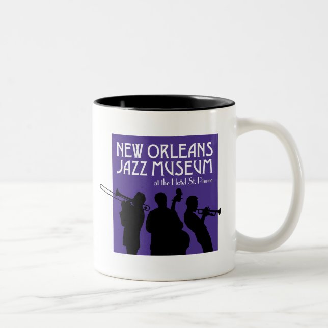 Taza del museo del jazz de New Orleans (Derecha)