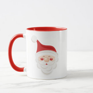 Taza del navidad con Santa