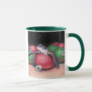 Taza del navidad de la Florida de la tortuga de