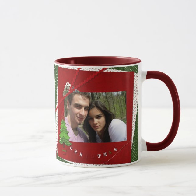taza del navidad de la foto (Derecha)