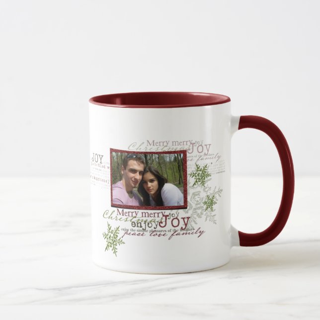 taza del navidad de la foto (Derecha)