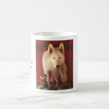 Taza del navidad de White Wolf