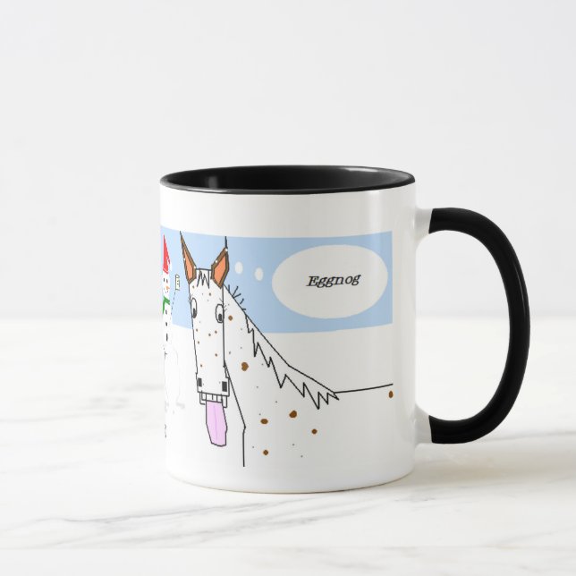 Taza del navidad del Appaloosa: Serie #4 del viaje (Derecha)
