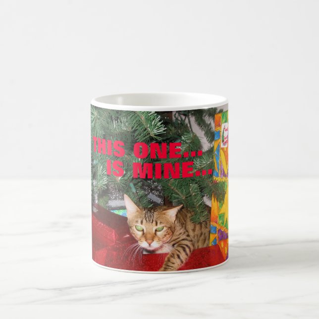 TAZA DEL NAVIDAD DEL CAT DE BENGALA (Centro)