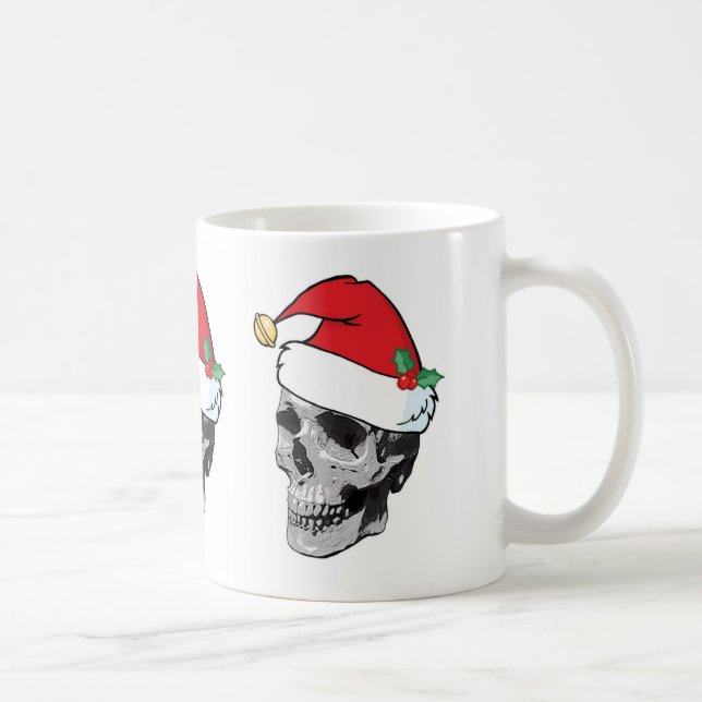 Taza del navidad del cráneo de Santa (Derecha)