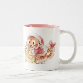 Taza del navidad del tigre de Li'l