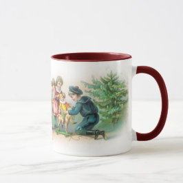 Taza del navidad del Victorian