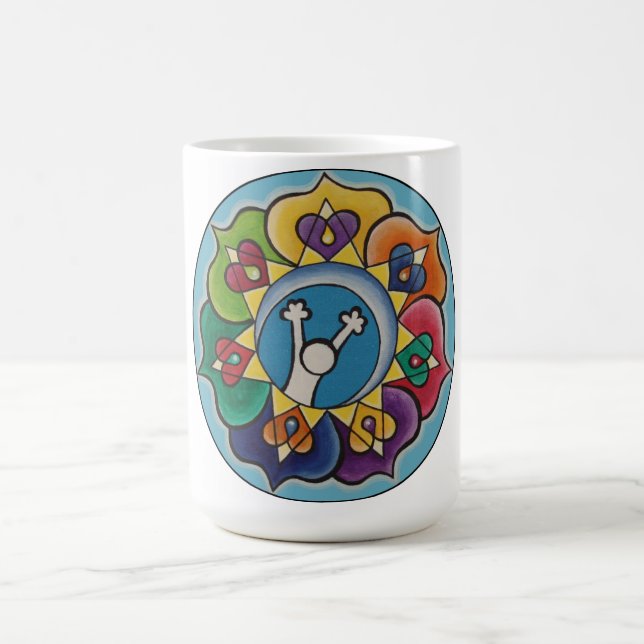 Taza del niño del arco iris (Centro)