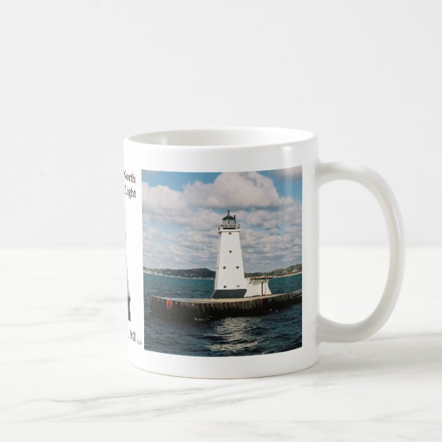 Taza del norte de la luz del rompeolas de (Derecha)