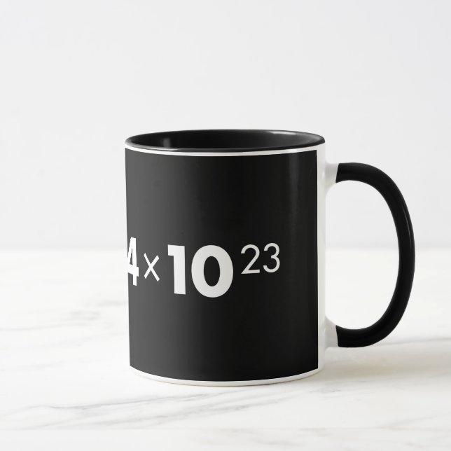 Taza del número de Avogadro (Derecha)